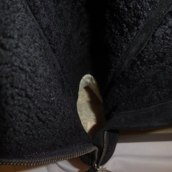 SOLD UGG Fiorentina Made In Italy Suede Thigh High Cuffable Wedge Heel Boots NIB - Picture 6 of 16